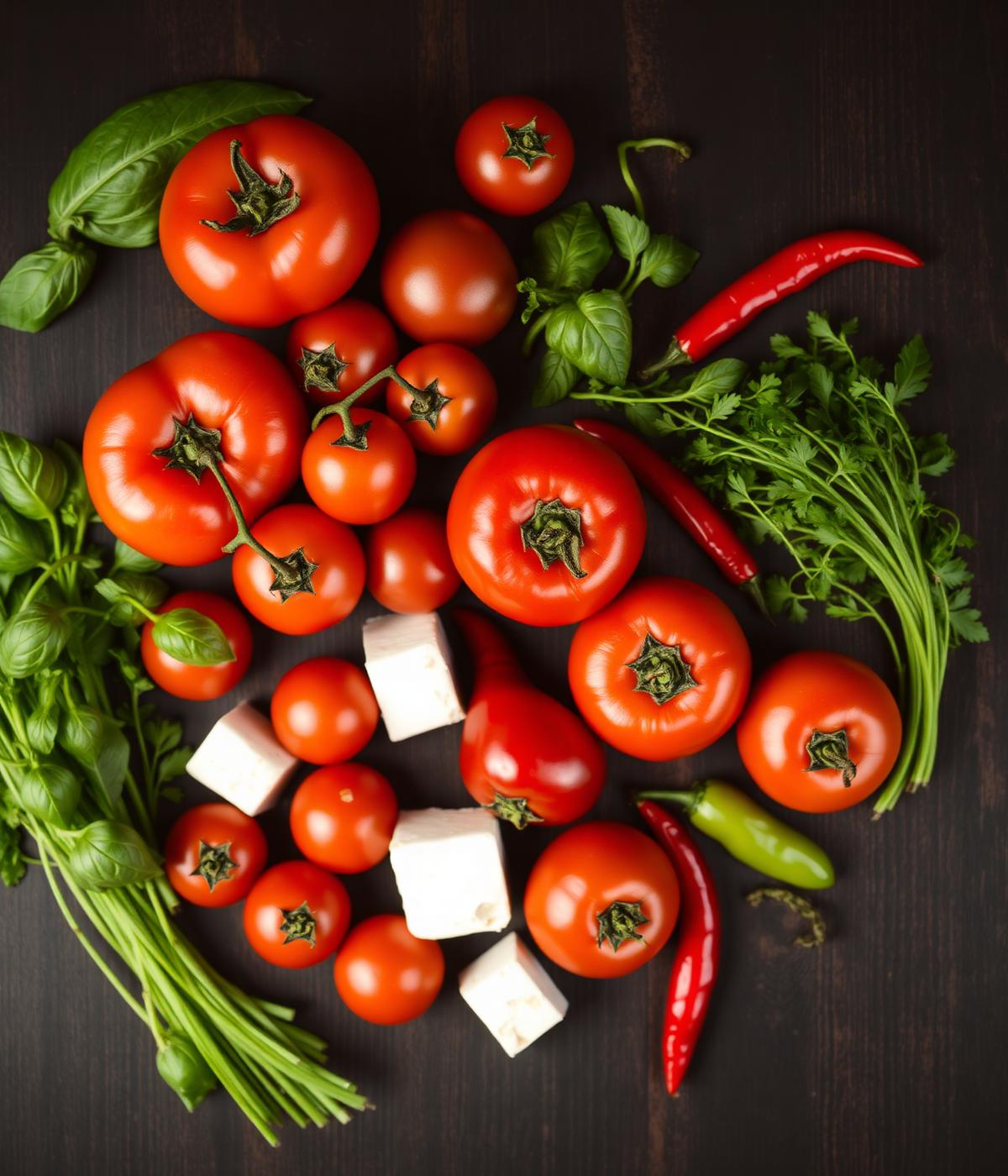 Fresh ingredients
